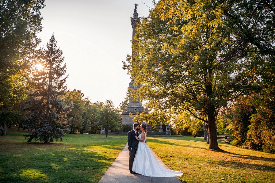 Fall wedding queenston heights